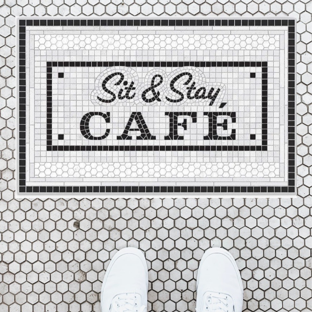 Sit & Stay Café Dog Food Placemat