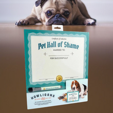 Load image into Gallery viewer, Pet Hall of Shame Dry Erase Board
