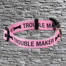 Load image into Gallery viewer, Dog Collar - Trouble Maker

