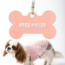 Load image into Gallery viewer, Dog Tag - Free Kisses

