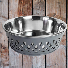 Load image into Gallery viewer, Dog Bowl - Gray
